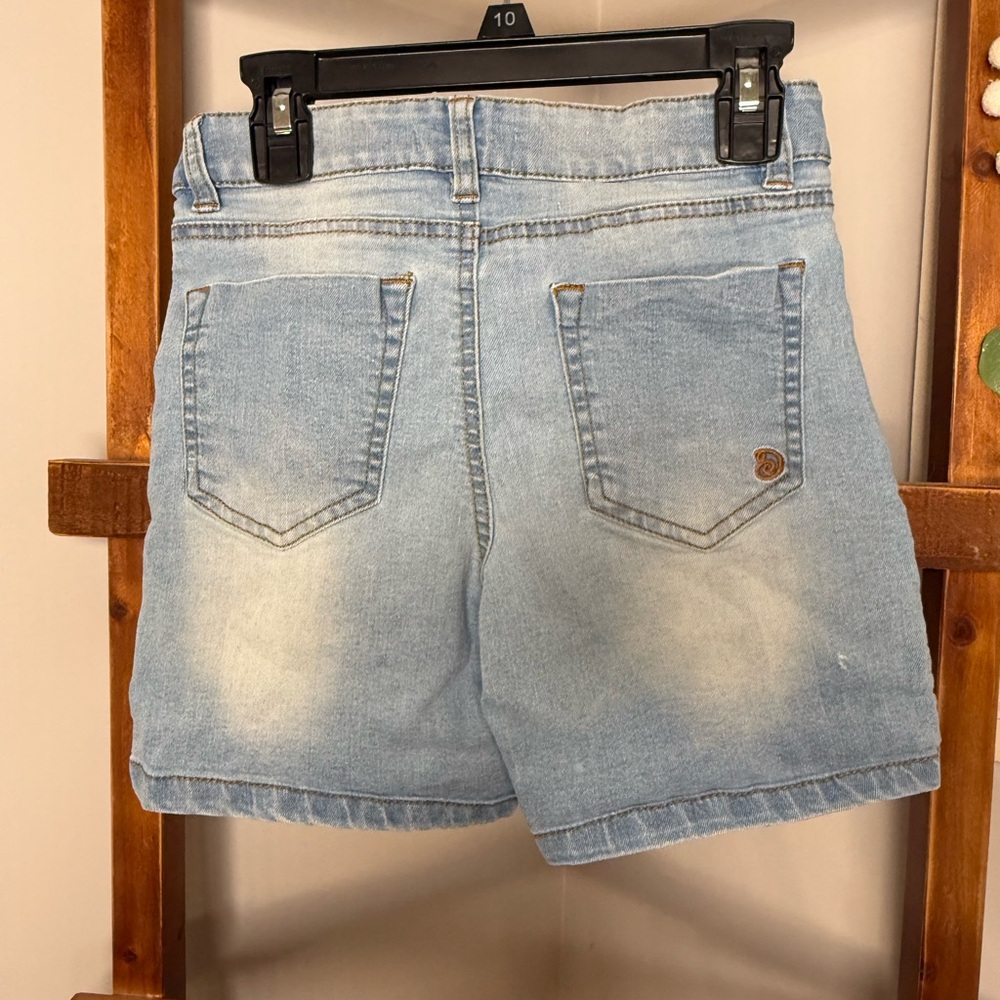 Girls Indigo Rein High Rise Shorts - Picture 4 of 7